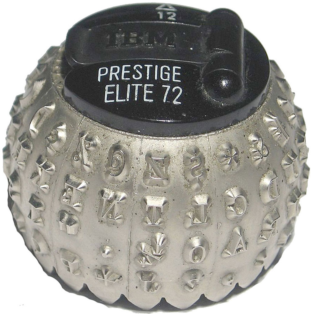 IBM Selectric 高尔夫球